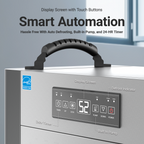 Commercial Dehumidifier, 155 Pints with Pump and Drain Hose - Energy Star Certified