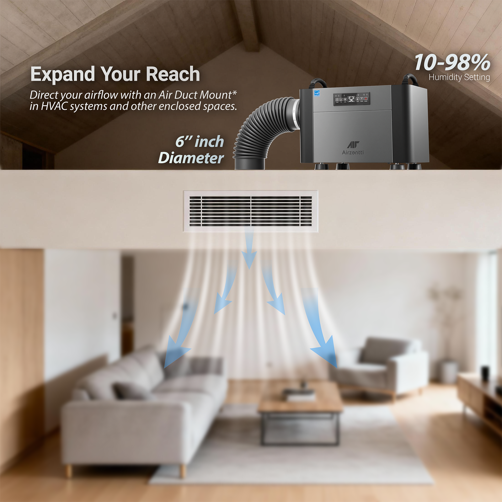 Commercial Dehumidifier, 155 Pints with Pump and Drain Hose - Energy Star Certified