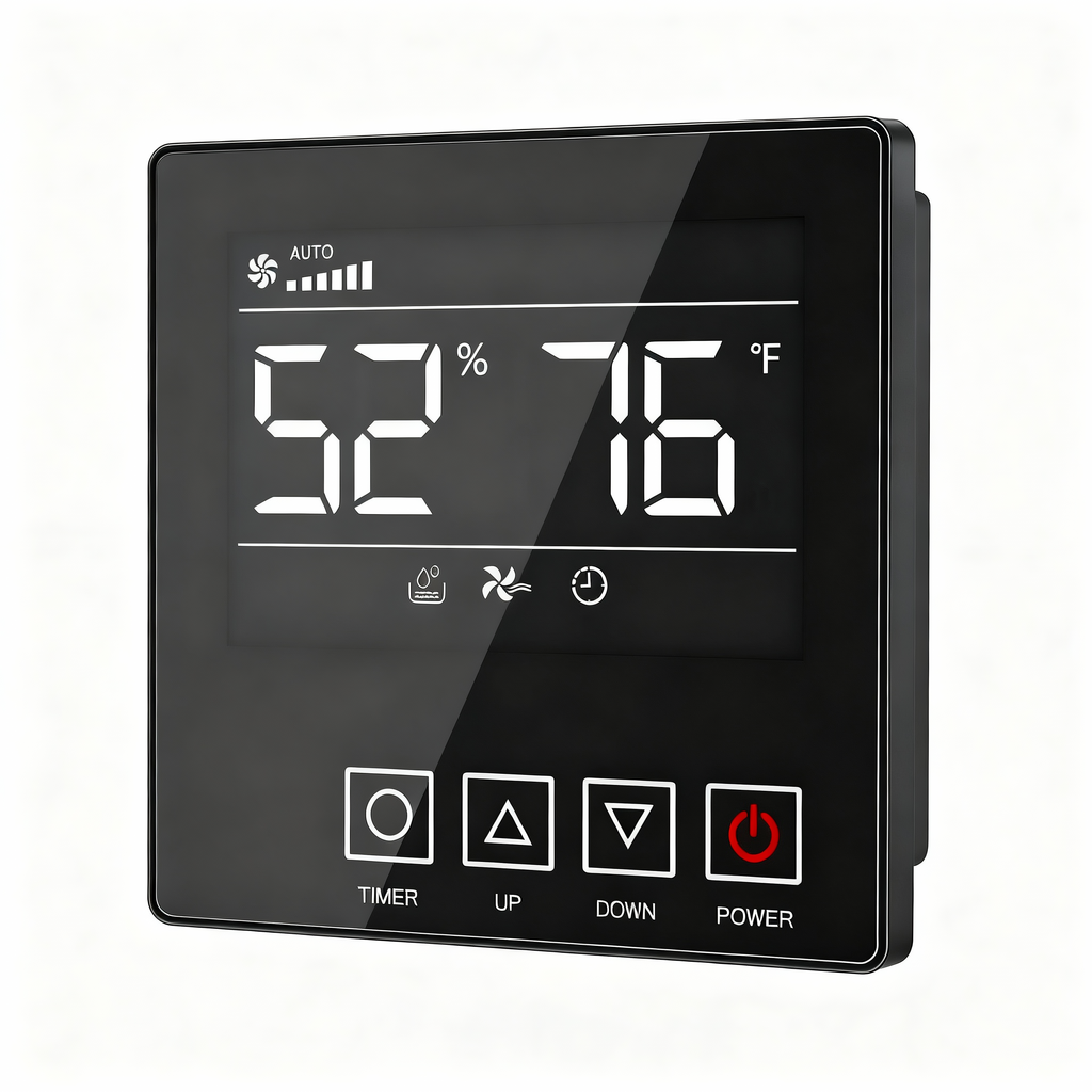 External Control Panel with Digital Display for Commercial Dehumidifier for Model ACD155P